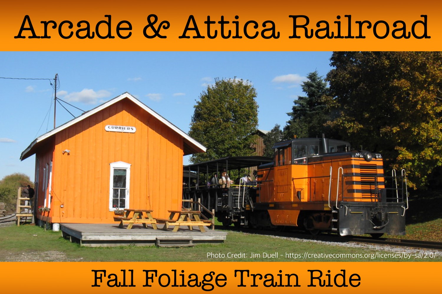 Arcade & Attica Railroad - Wed., Oct 2, 2024